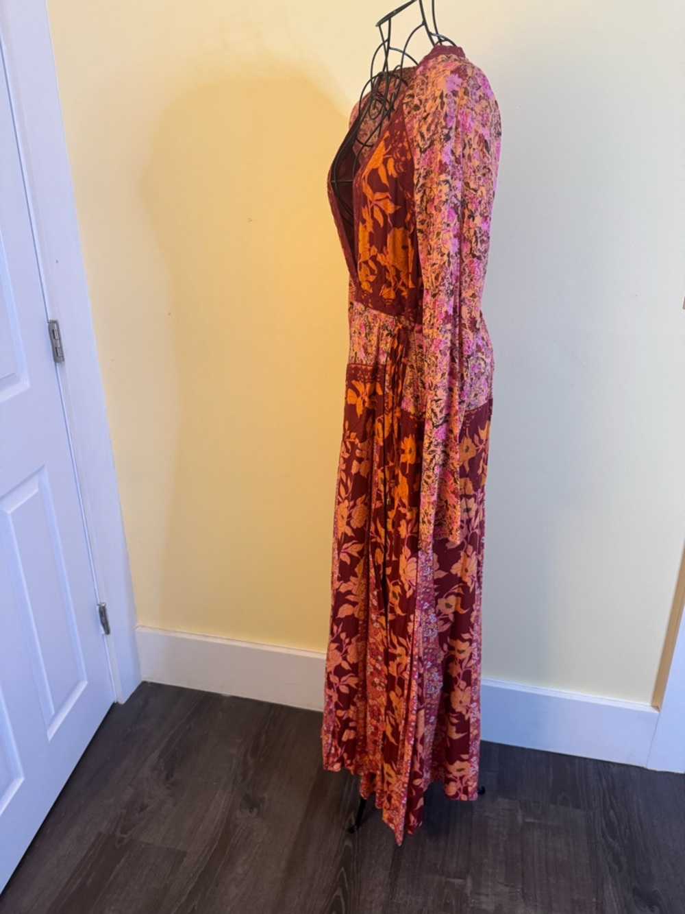 NWOT Free People Tilda Wrap Dress Size Large - Picture 9 of 13